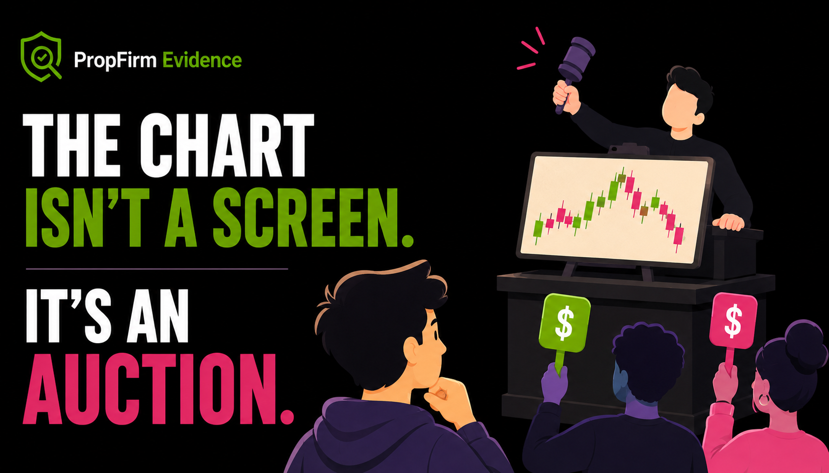 Market structure, liquidity and auction process in trading