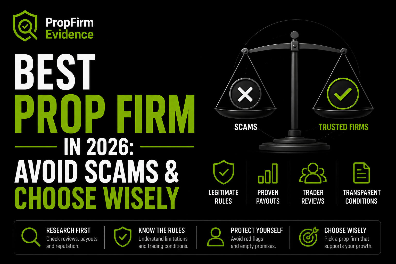 Best Prop Firm in 2026: Avoid Scams & Choose Wisely 