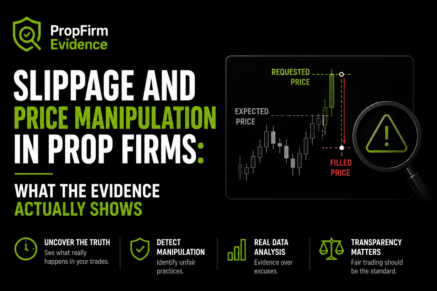 Slippage and Price Manipulation in Prop Firms: What the Evidence Actually Shows