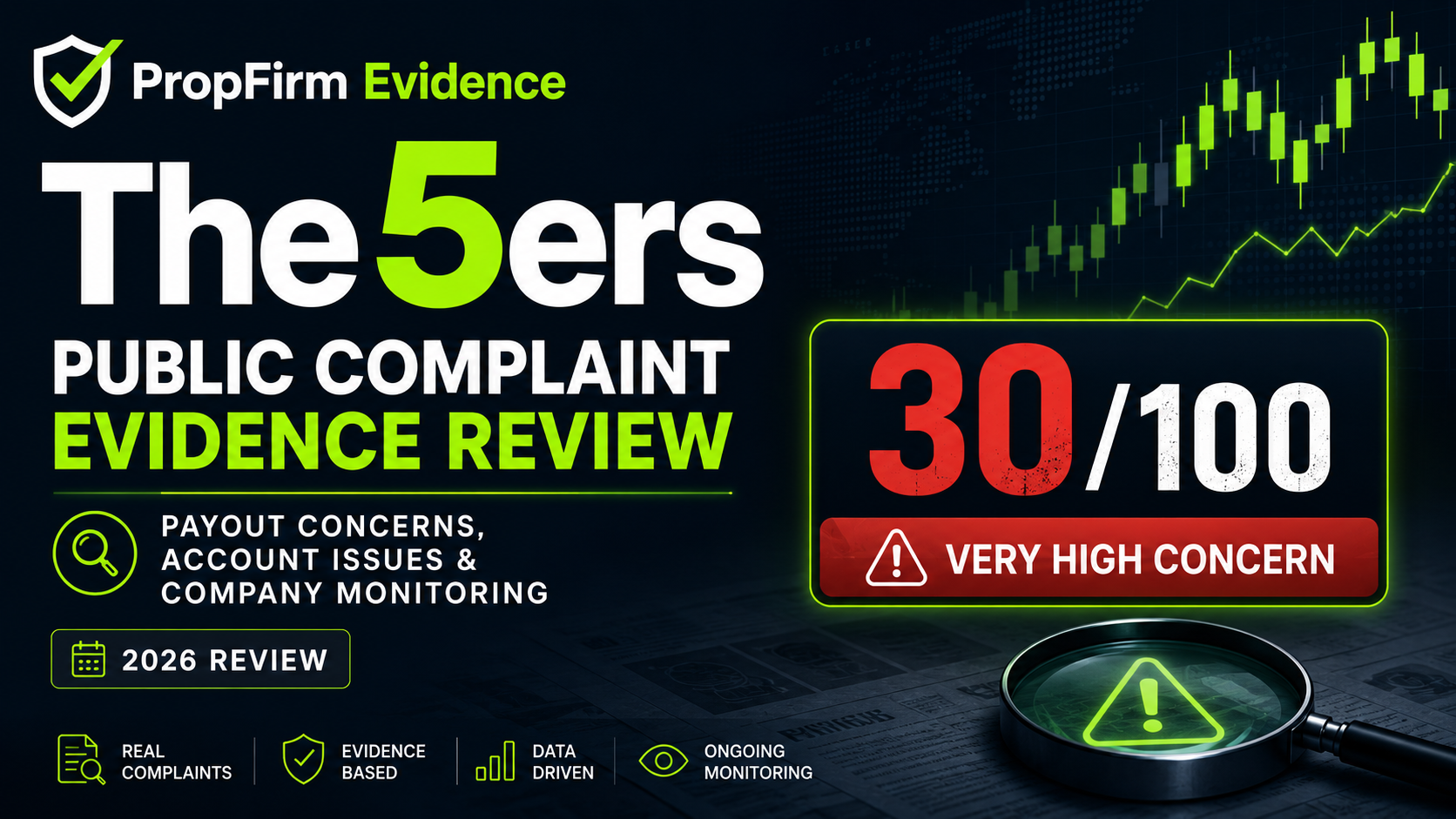 The5ers Public complaint evidence