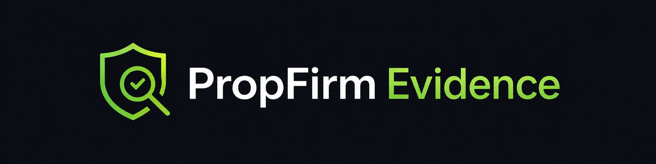 Prop firm evidence dashboard for prop firm reviews